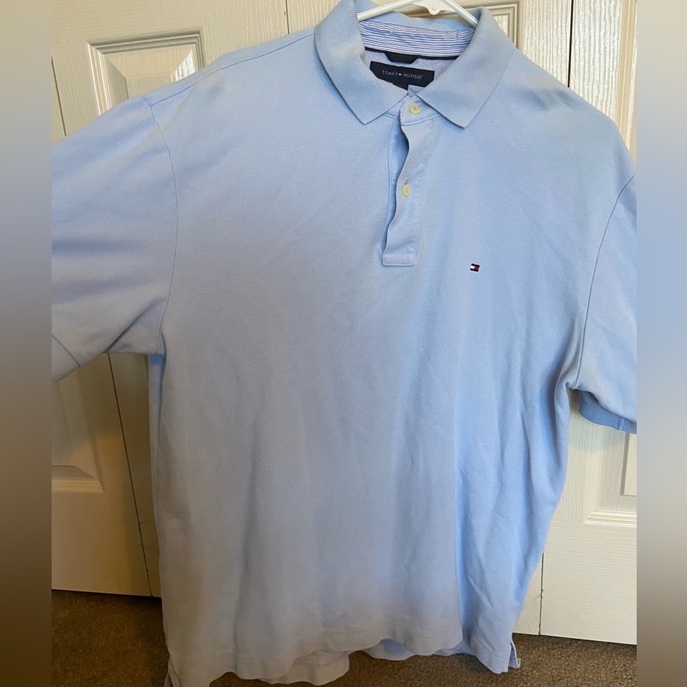 Mens Tommy Hilfiger polo larger